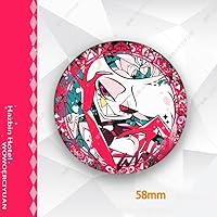 Amazon | ハズビンホテル 缶バッジ ブローチ 5/10枚セット 2種膜